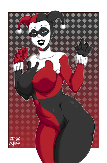[Alexvarts] Harley (Batman) cover