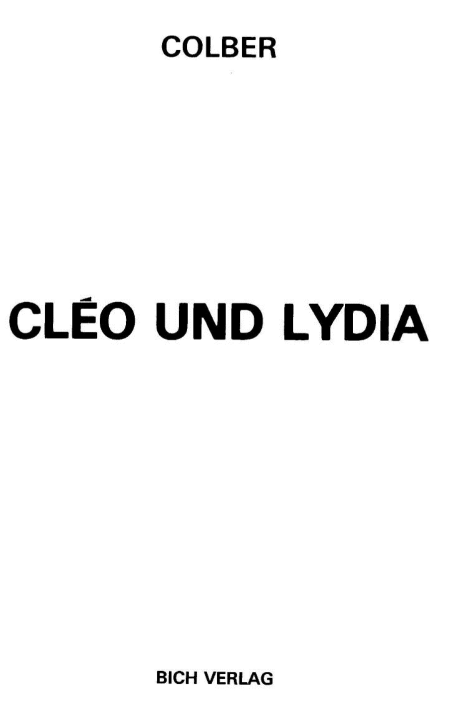 Cléo und Lydia page 2 full