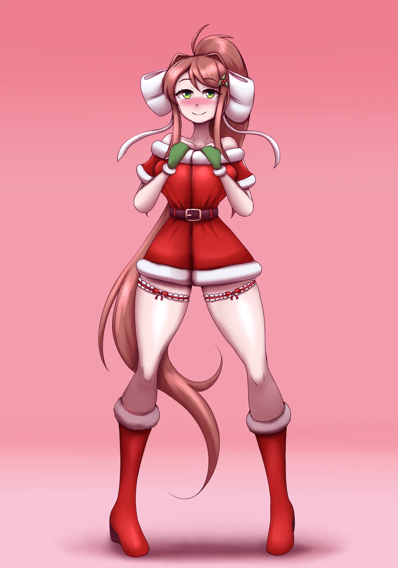 Monika's White Christmas page 1 full