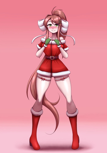[Metachoke] Monika's White Christmas (DDLC) cover