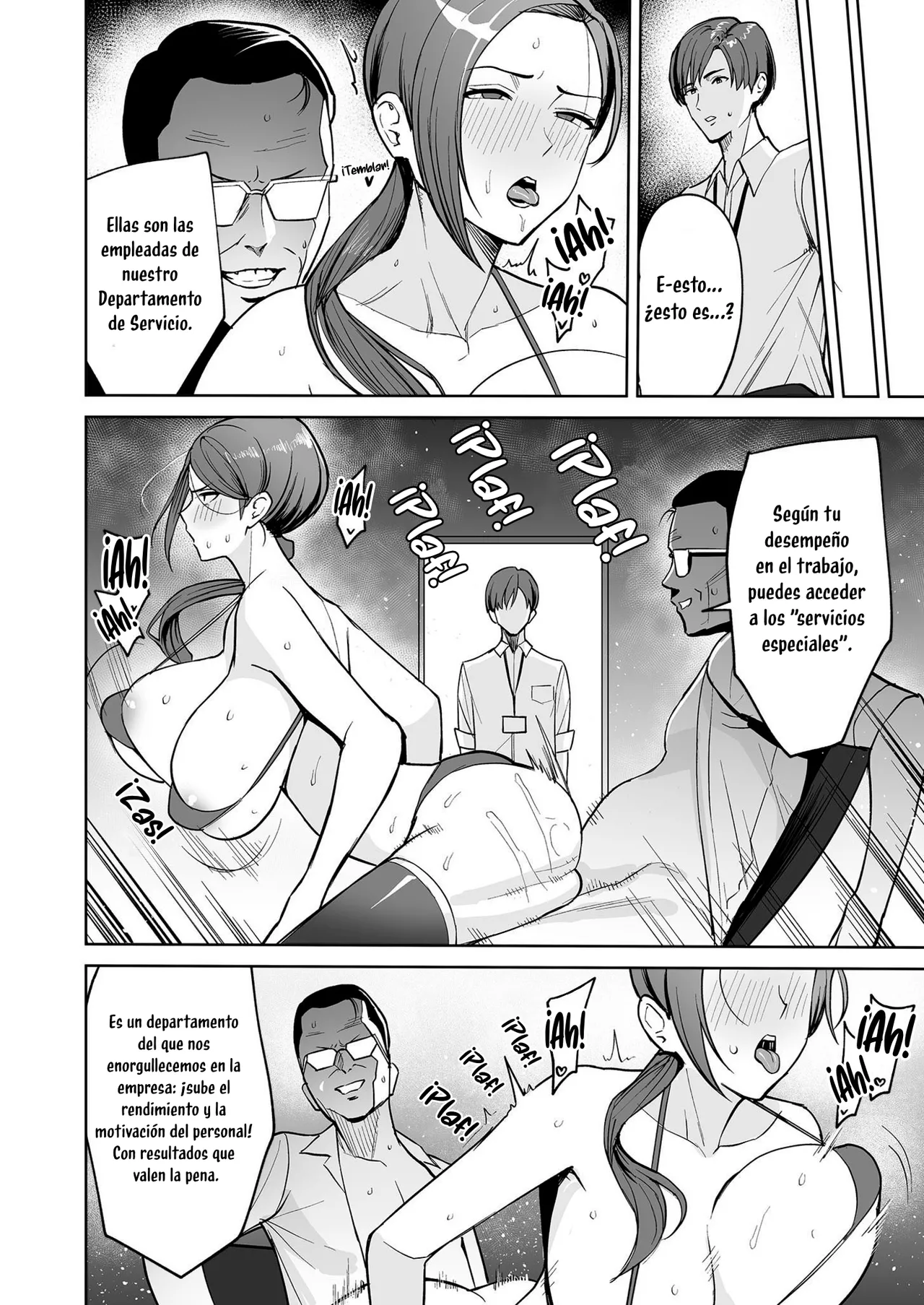 Gohoubi wa Karada de. 〜Ero-sugi Fukuri Kousei wa Seishori-ka no Oshigoto〜（1｜El trabajo del departamento de servicio 〜tiene beneficios demasiado eróticos〜（1） page 7 full