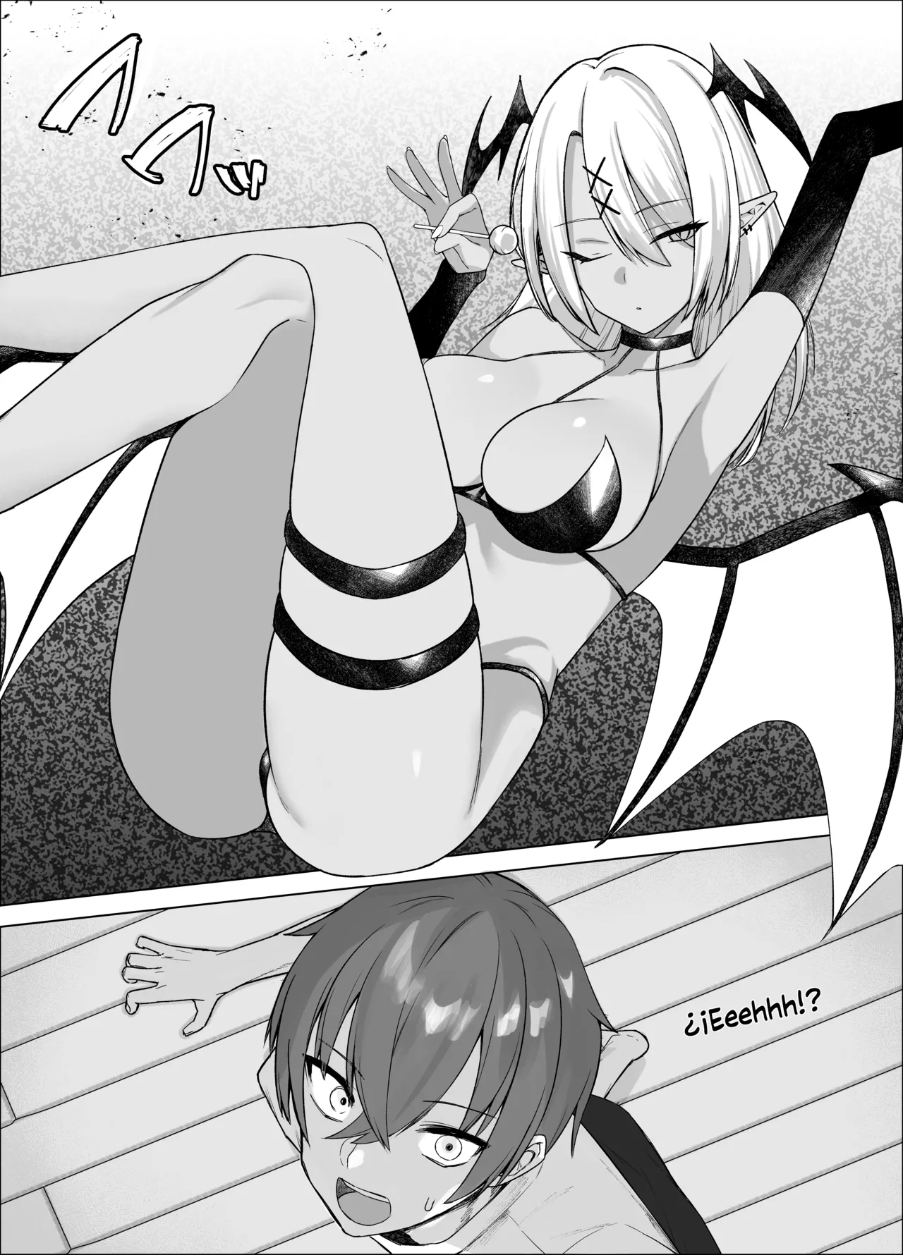 Uso TS ~Shinjiteita Shinyuu ga Boku no Doutei o Nerau Dosukebe Inma datta Hanashi~｜Mentira TS ~La Historia De Cómo Mi Mejor Amigo, En Quien Confiaba, Resultó Ser Una Súcubo~ page 10 full