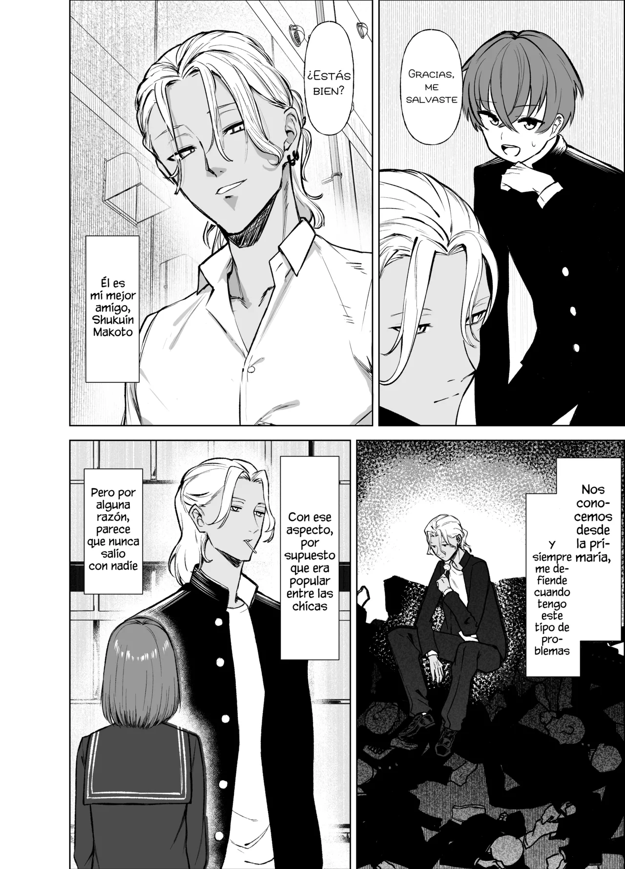 Uso TS ~Shinjiteita Shinyuu ga Boku no Doutei o Nerau Dosukebe Inma datta Hanashi~｜Mentira TS ~La Historia De Cómo Mi Mejor Amigo, En Quien Confiaba, Resultó Ser Una Súcubo~ page 6 full