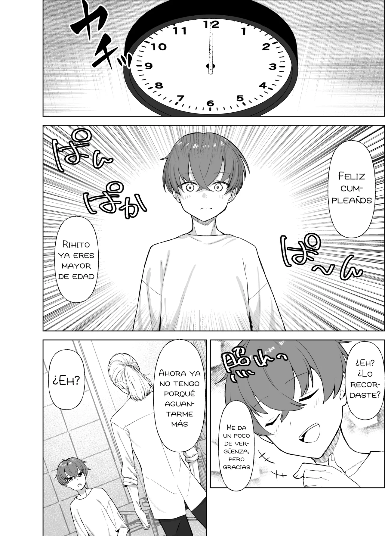 Uso TS ~Shinjiteita Shinyuu ga Boku no Doutei o Nerau Dosukebe Inma datta Hanashi~｜Mentira TS ~La Historia De Cómo Mi Mejor Amigo, En Quien Confiaba, Resultó Ser Una Súcubo~ page 8 full