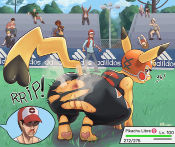[KiuWot] Pikachu Libre's Trainer cover