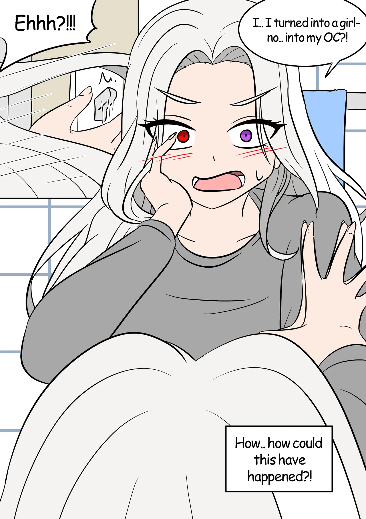 Waking up as OC page 3 full
