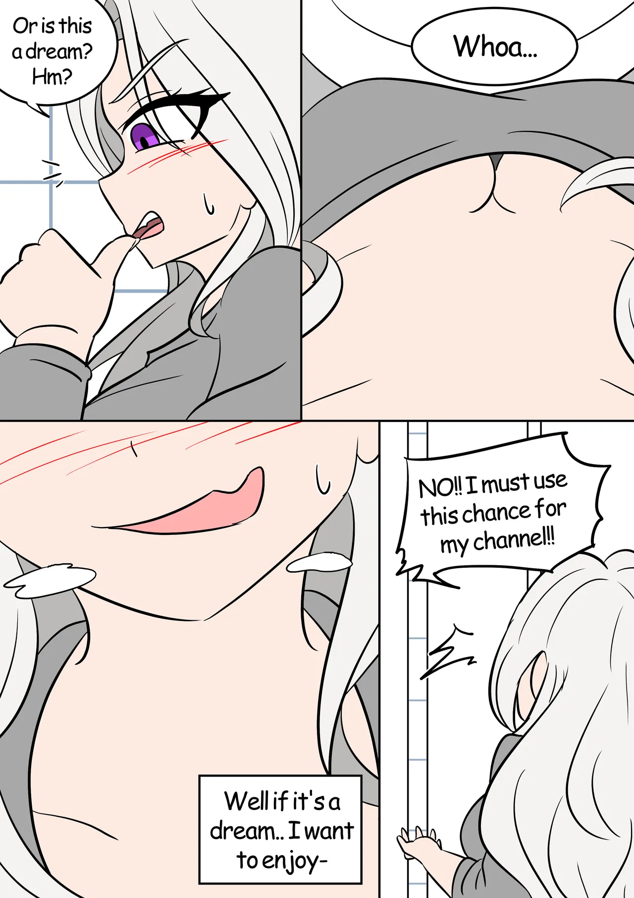 Waking up as OC page 4 full