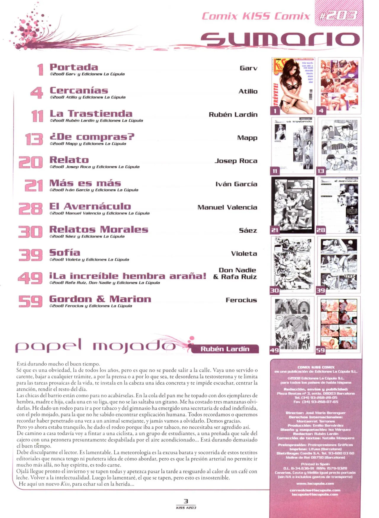 Kiss Comix #203 page 3 full