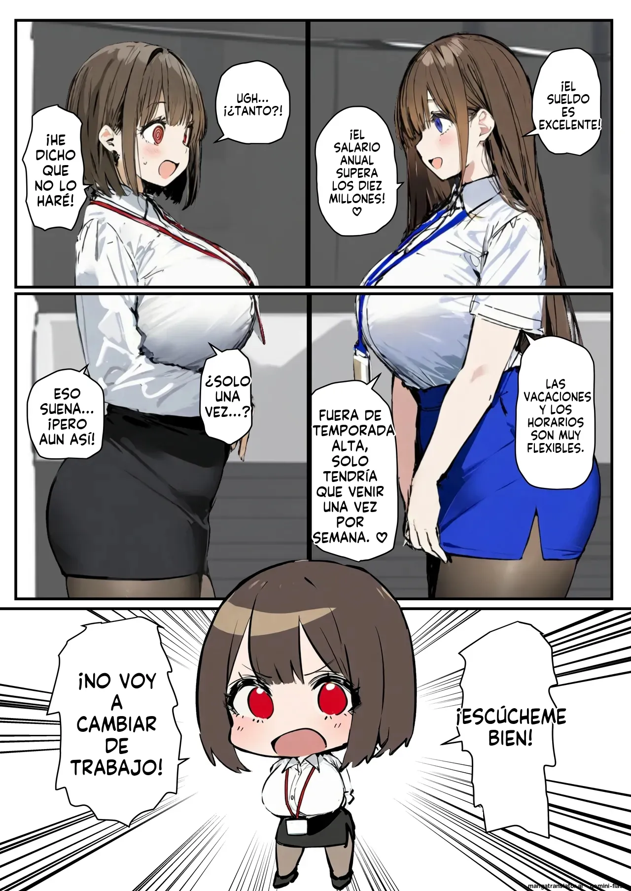 Shinsotsu-chan x Kashiwagi-san ~Seishori-ka e Netorase Shukkou -  たまごやき  MTL page 10 full