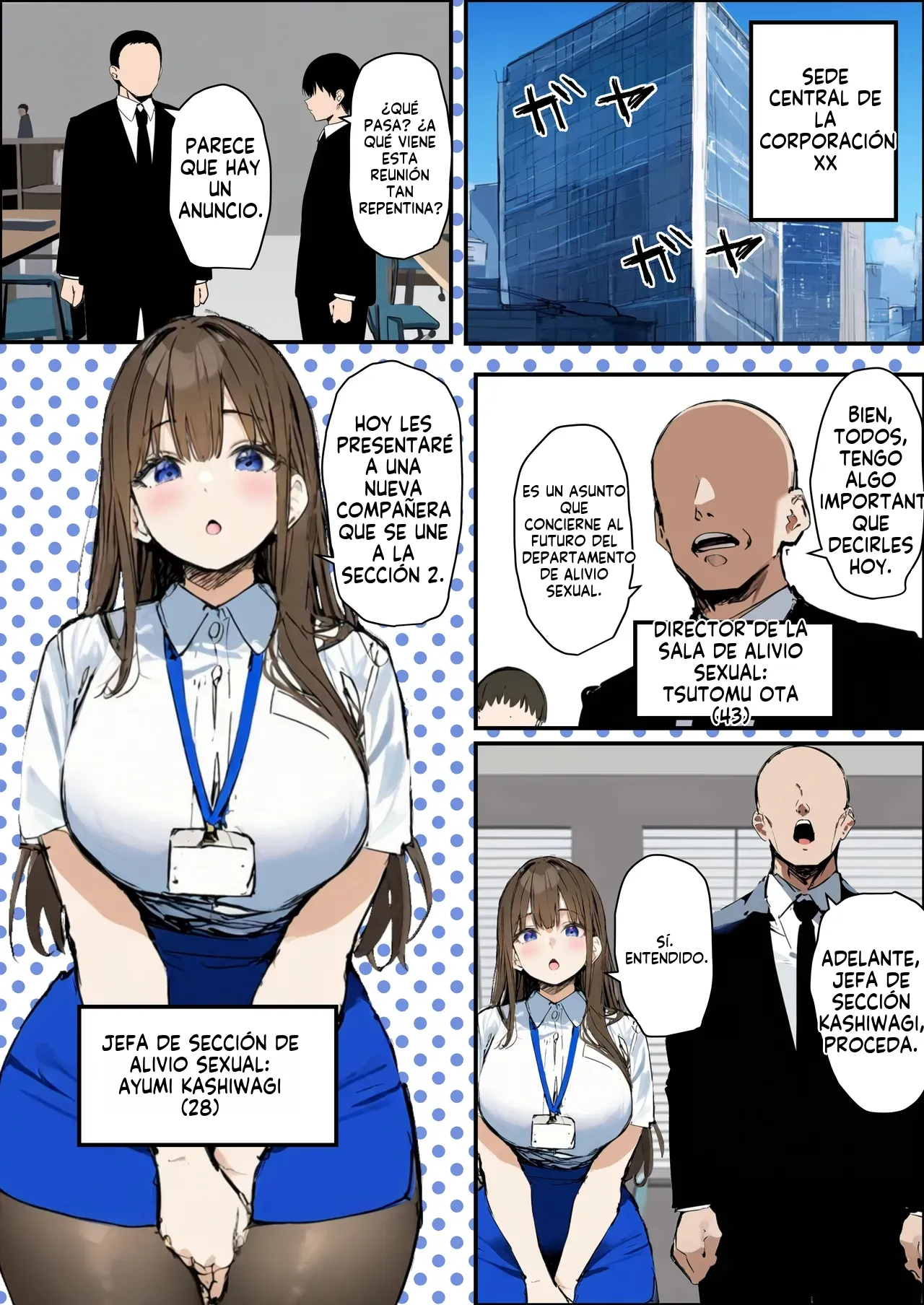 Shinsotsu-chan x Kashiwagi-san ~Seishori-ka e Netorase Shukkou -  たまごやき  MTL page 2 full