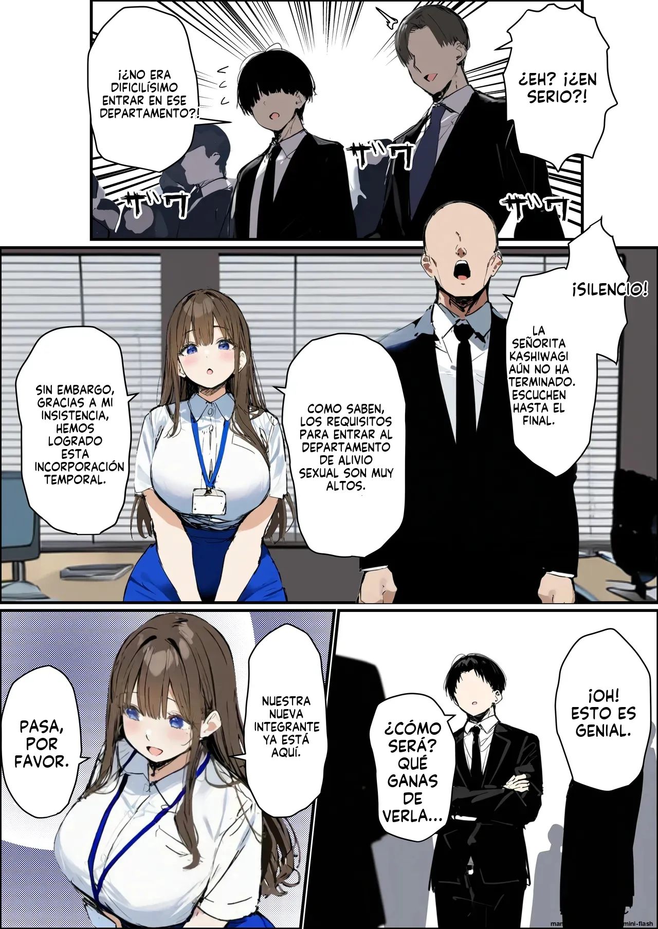 Shinsotsu-chan x Kashiwagi-san ~Seishori-ka e Netorase Shukkou -  たまごやき  MTL page 3 full