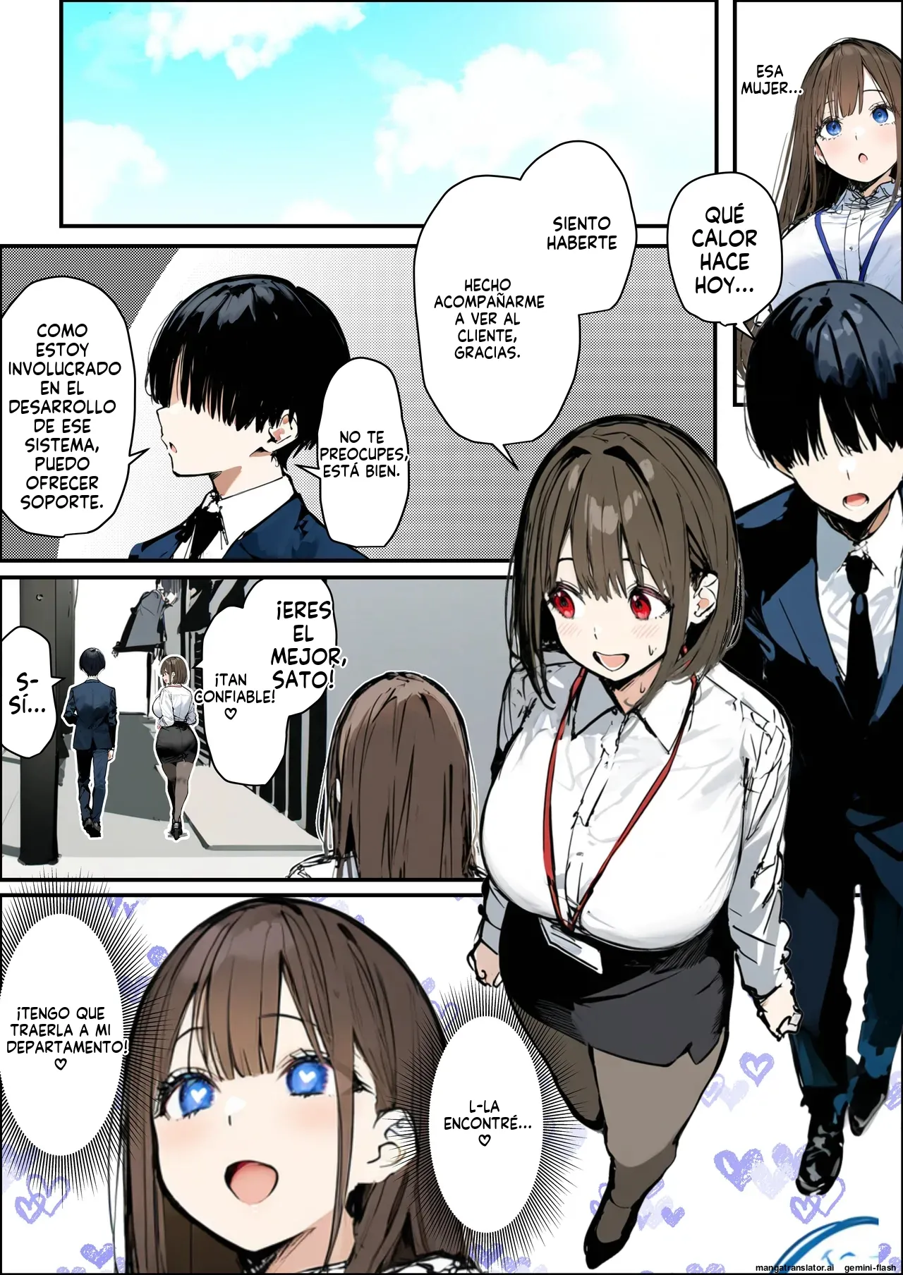 Shinsotsu-chan x Kashiwagi-san ~Seishori-ka e Netorase Shukkou -  たまごやき  MTL page 6 full