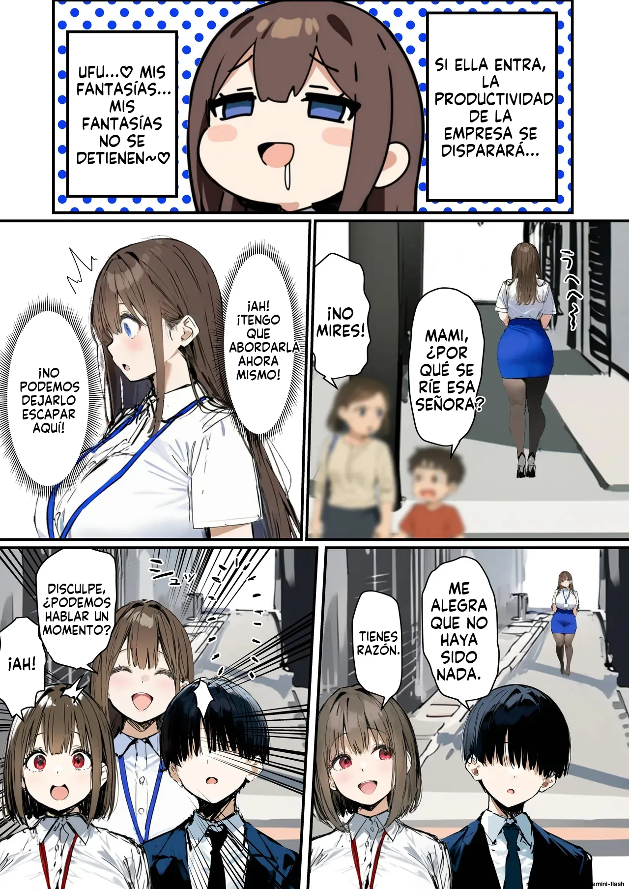 Shinsotsu-chan x Kashiwagi-san ~Seishori-ka e Netorase Shukkou -  たまごやき  MTL page 8 full