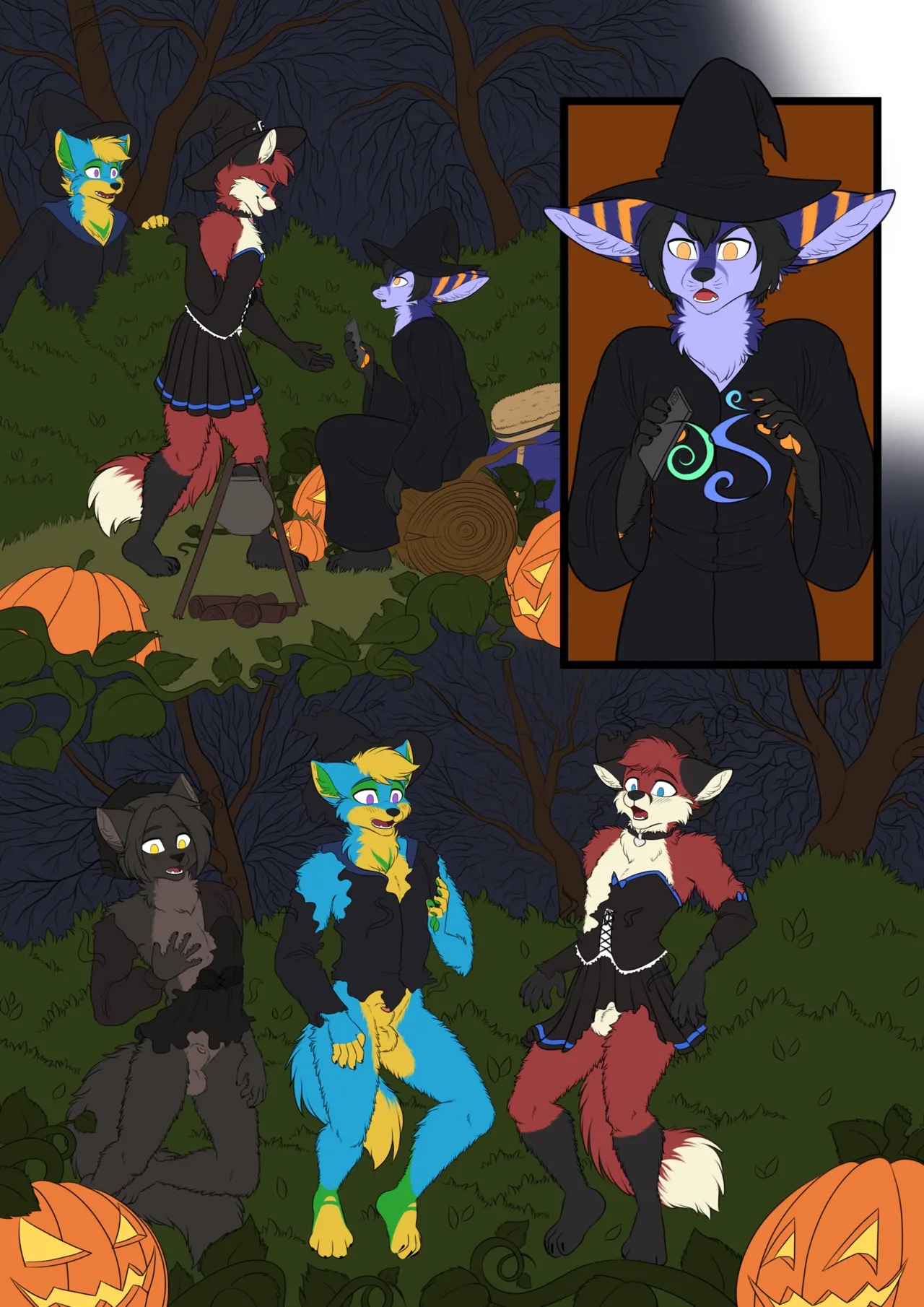 Halloween Witches page 11 full