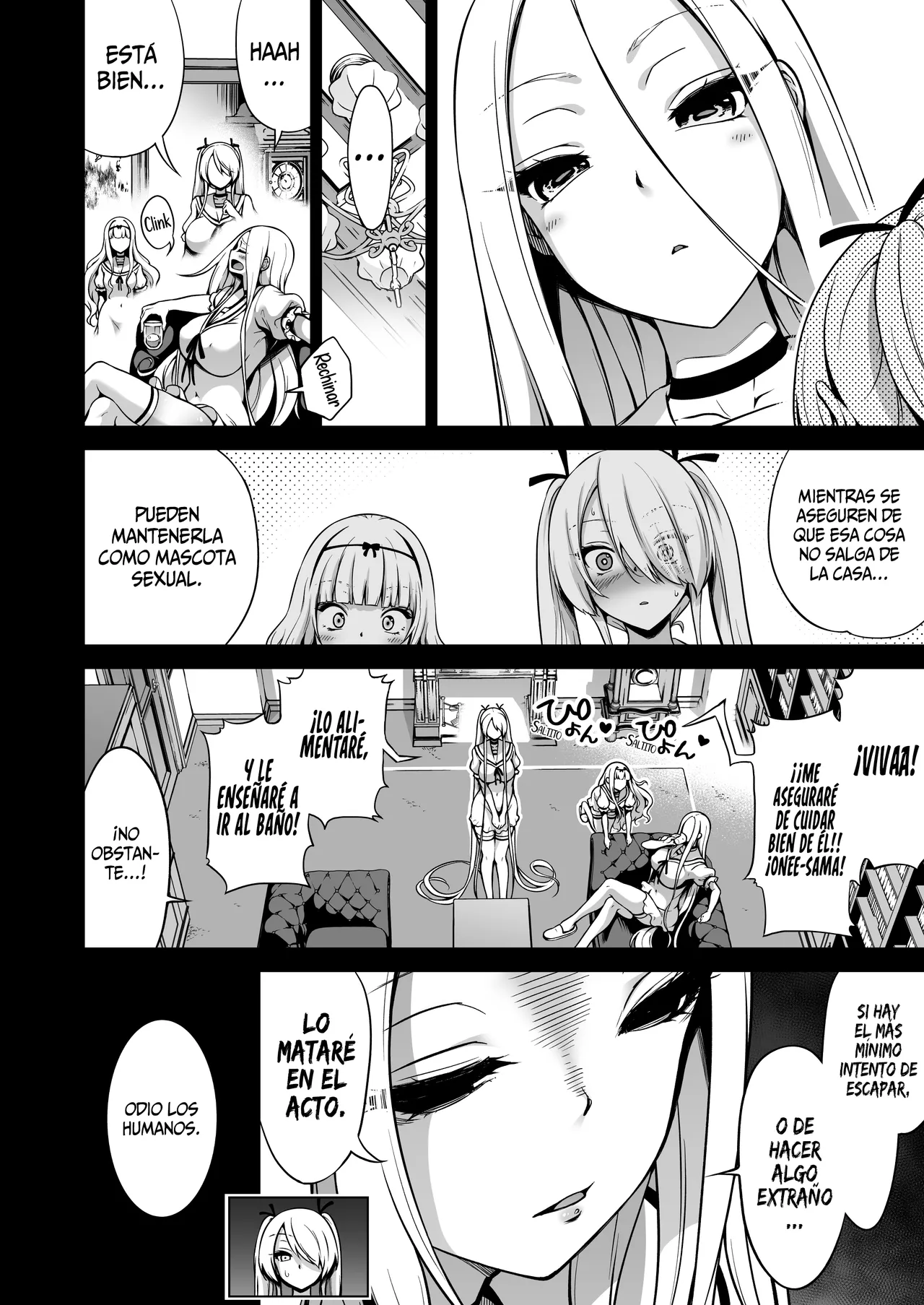 Boku ni Shika Furenai Succubus Sanshimai ni Shiborareru Hanashi 3 ~Shujinkou Pet-Hen~ page 9 full
