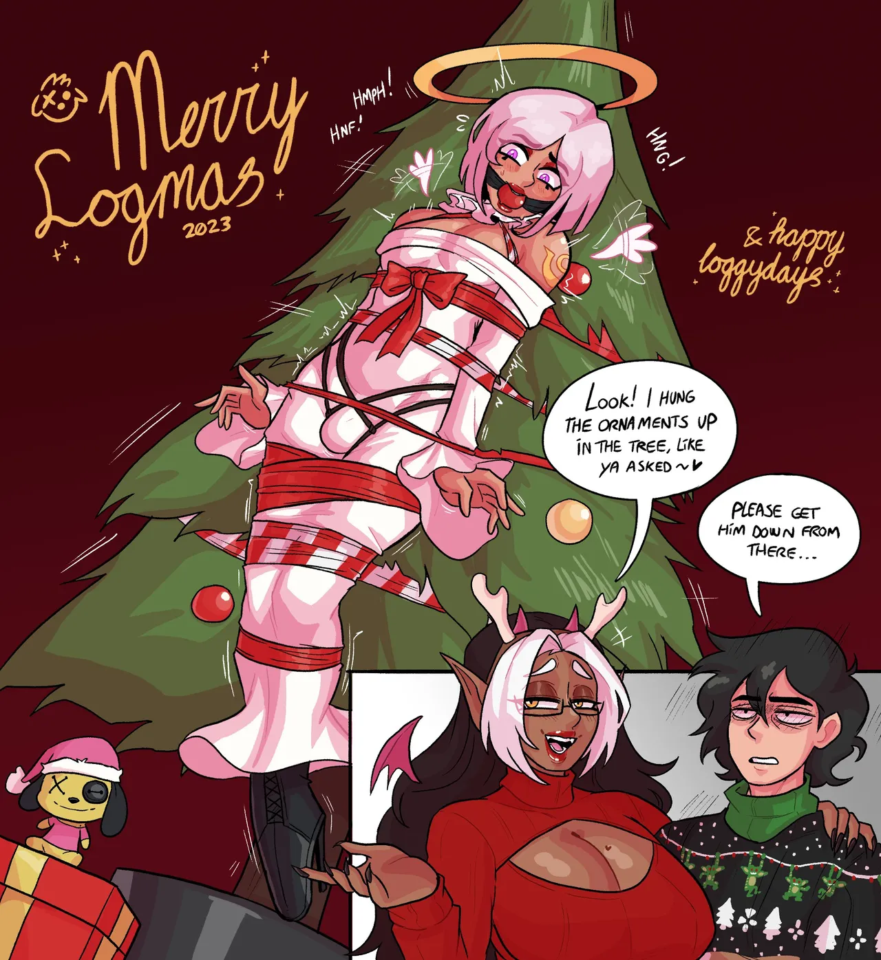 Merry Logmas! page 7 full