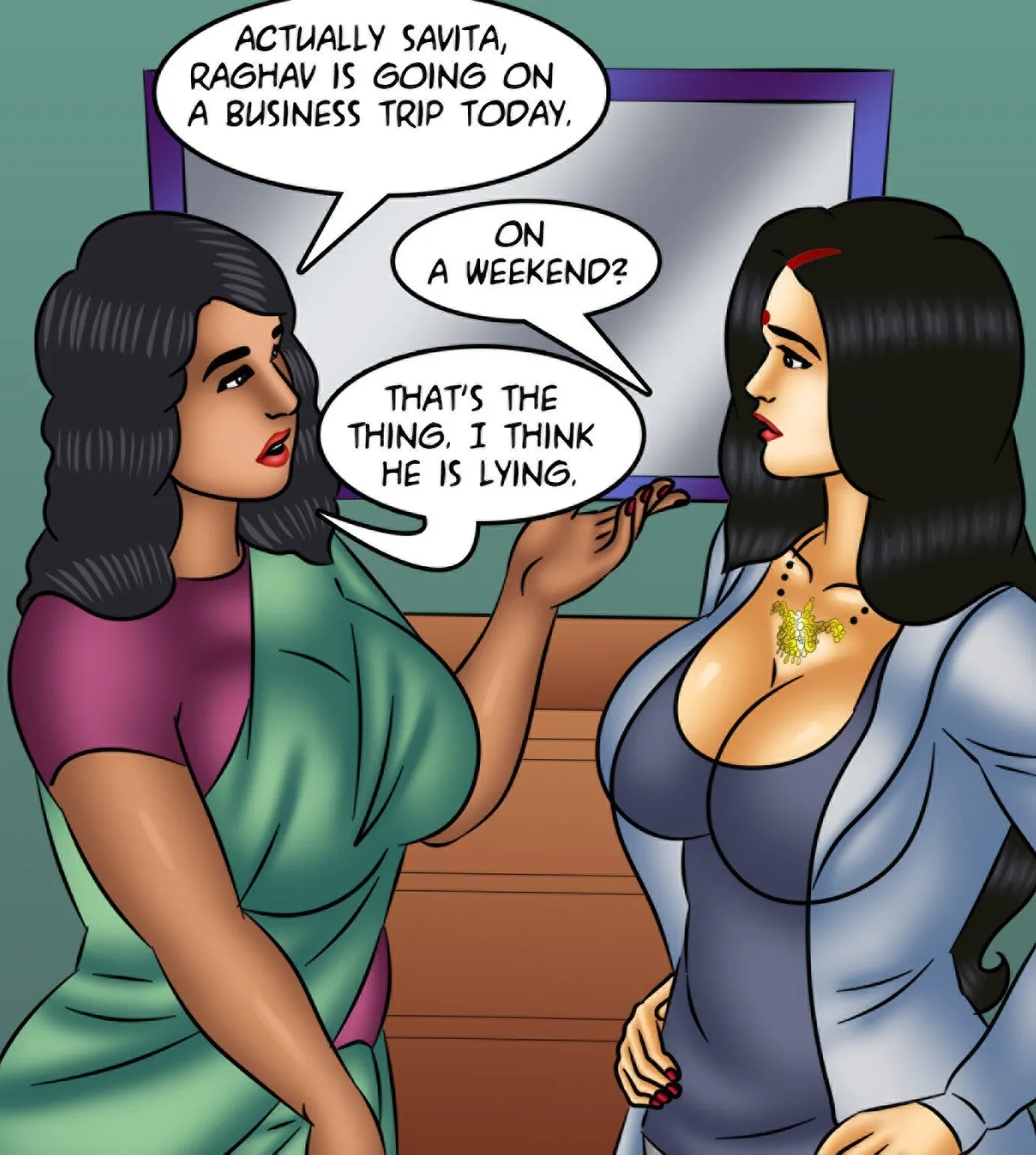 Savita Bhabhi Episode 125 Raging Boner page 6 full