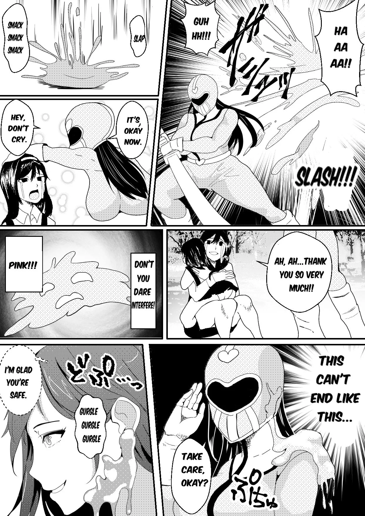 ~Pink Is Parasitized and Taken Over by a Slime Monster~ page 5 full