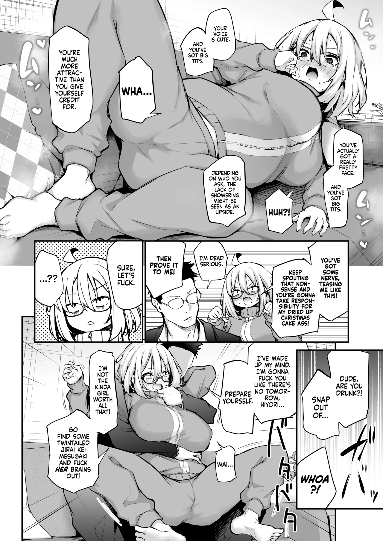 Furo Kyan Inkya Onna, Hatsu Kareshi Chinpo de Mesu ni Naru | A Shower-Hating, Shut-in Girlfailure Becomes a Woman From Her First Boyfriend’s Cock! page 7 full