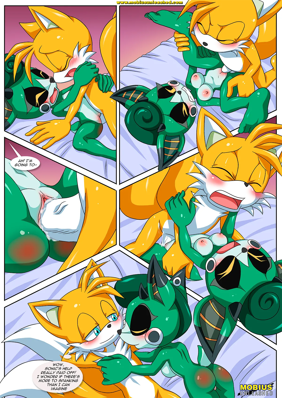 Mobius Unleashed: Sonic's Guide To Spanking page 12 full