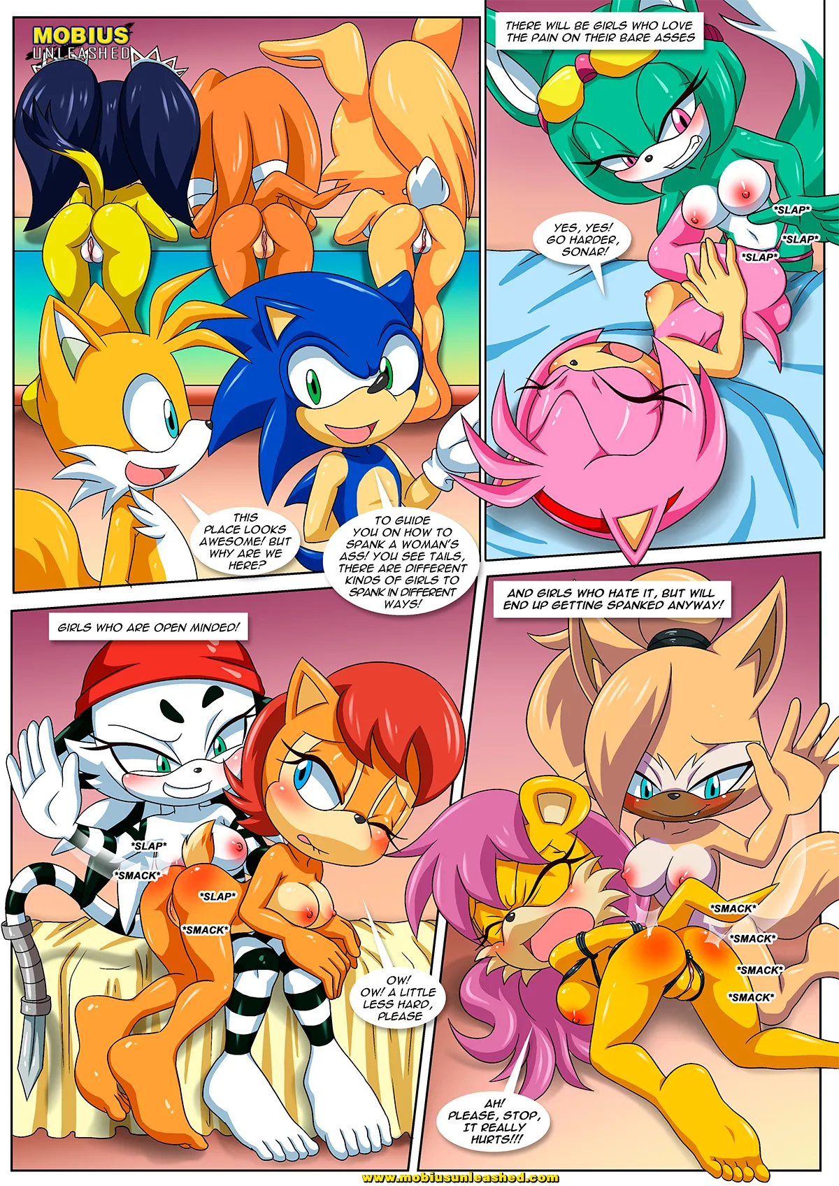Mobius Unleashed: Sonic's Guide To Spanking page 6 full