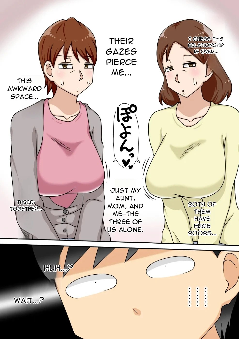 Inkya no Oi to Oba to MAMA to 3P - Introverted Nephew - Threesome with Nephew, Aunt and Mom page 12 full