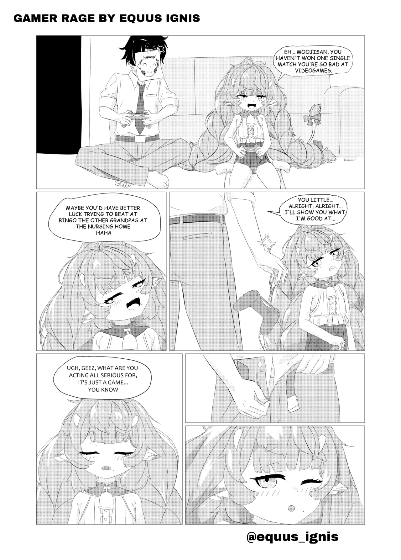 Gamer Rage page 1 full