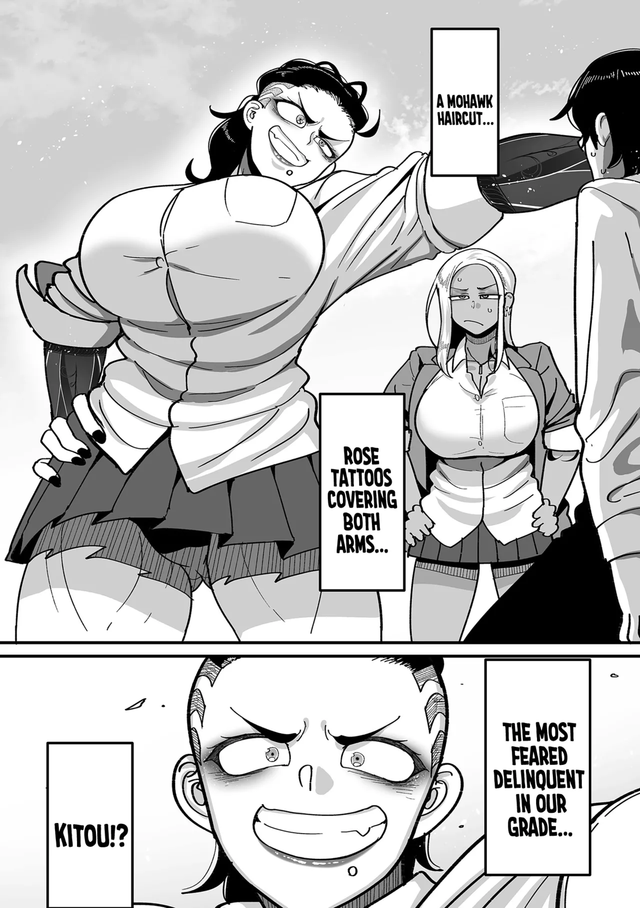 School Prostitution Journal  - Chapter 4: The Most Feared Delinquent, Kitou page 12 full