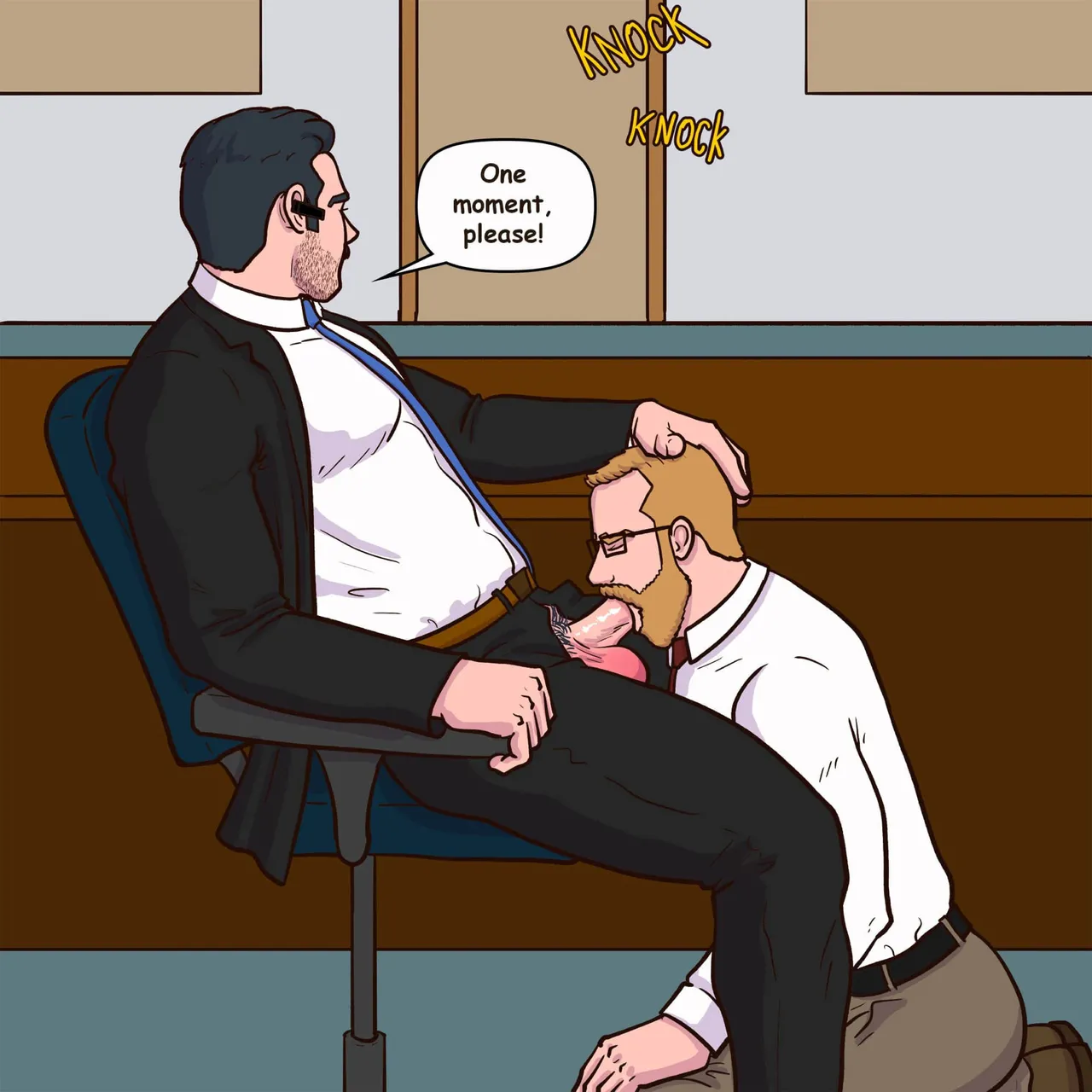 Gabo Artwork Comic 67 - Greg Overtime at Work page 2 full