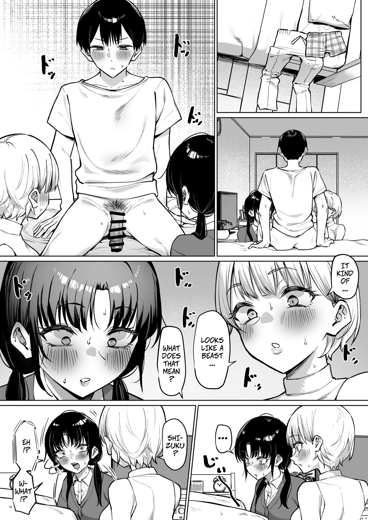 A Story About Kissing 2 Female Friends part 2 -- Onna Tomodachi Futari to Perochuu suru Hanashi page 10 full