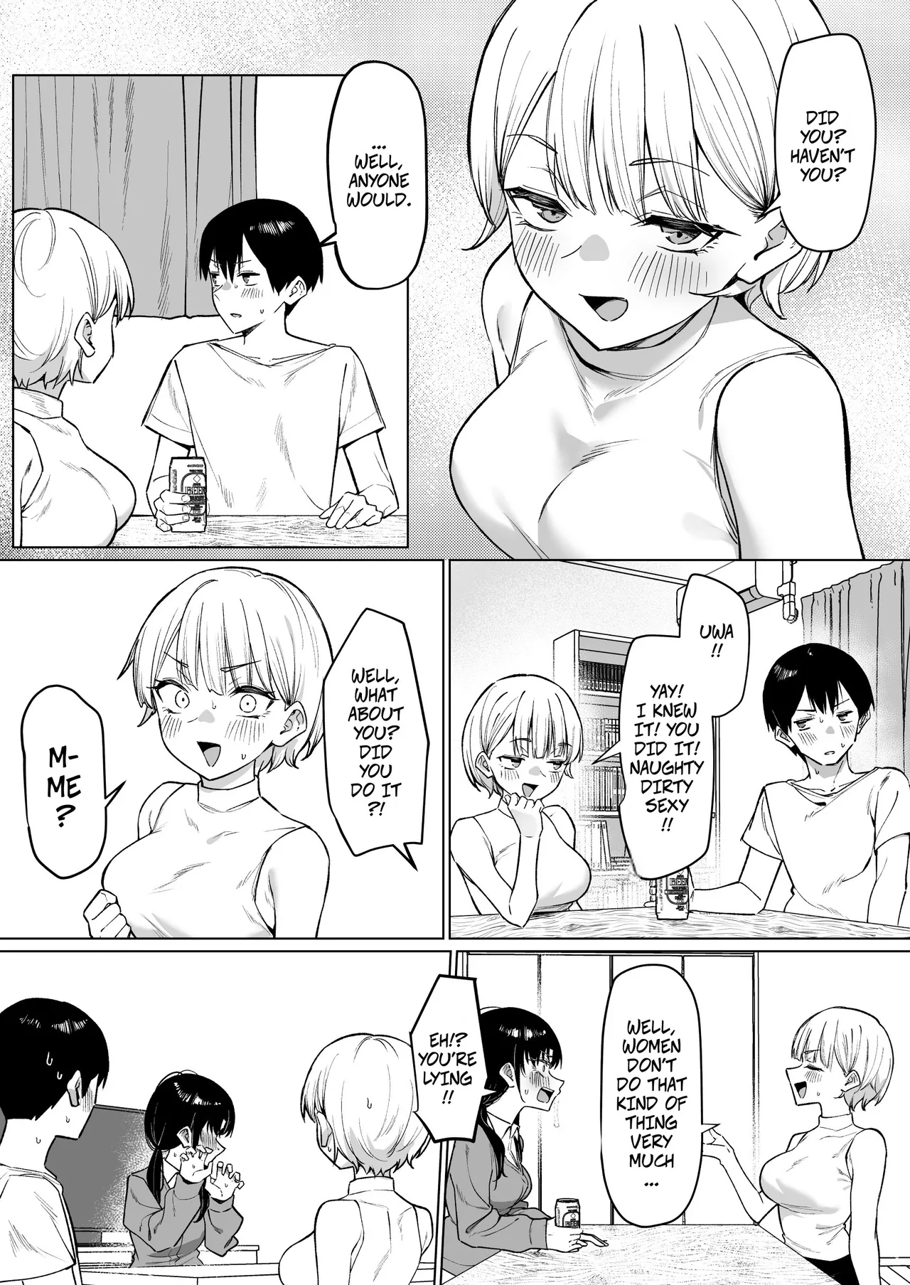 A Story About Kissing 2 Female Friends part 2 -- Onna Tomodachi Futari to Perochuu suru Hanashi page 3 full