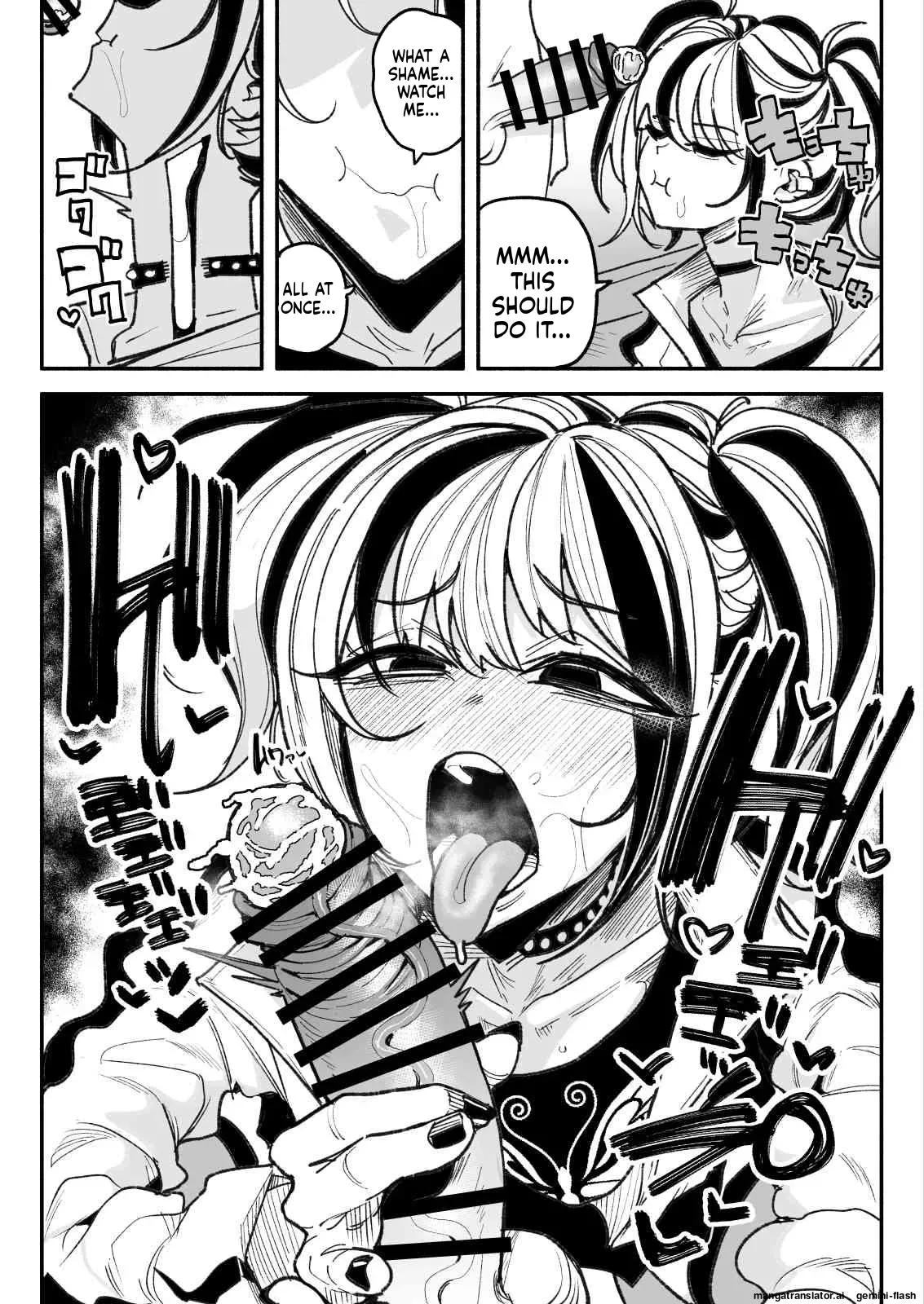 Furyou Shoujo no Chinkasu Namezukushi Chin Kagi Semen Geppu page 9 full