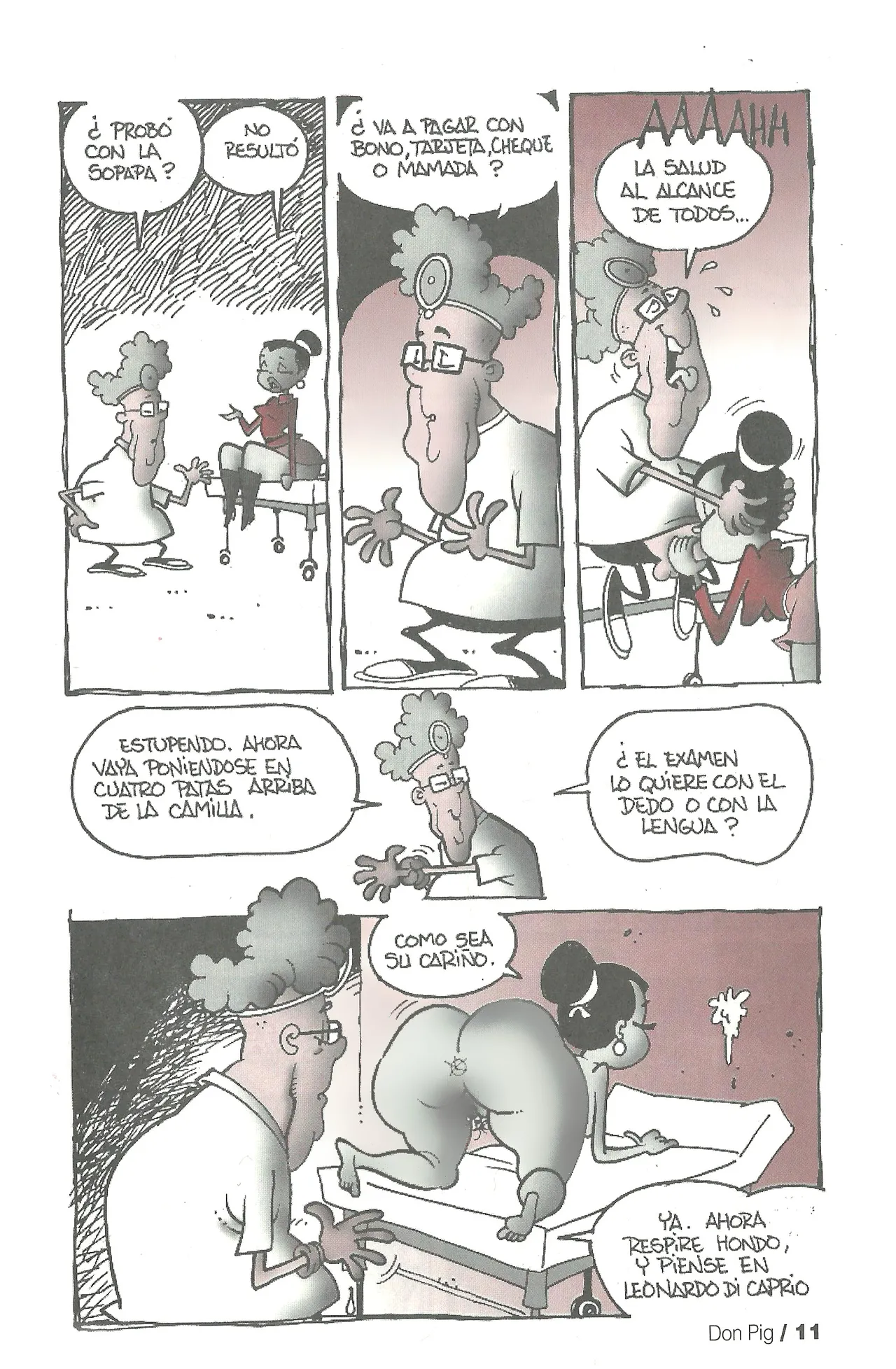 DON PIG COMIX  - 16 suplemento de la Revista 100% page 11 full