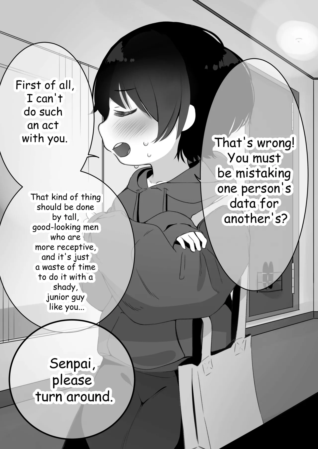 Joseimuke Fuuzoku ni Zemi no Senpai ga Raiten Shita I Senpai came to the sex club page 5 full