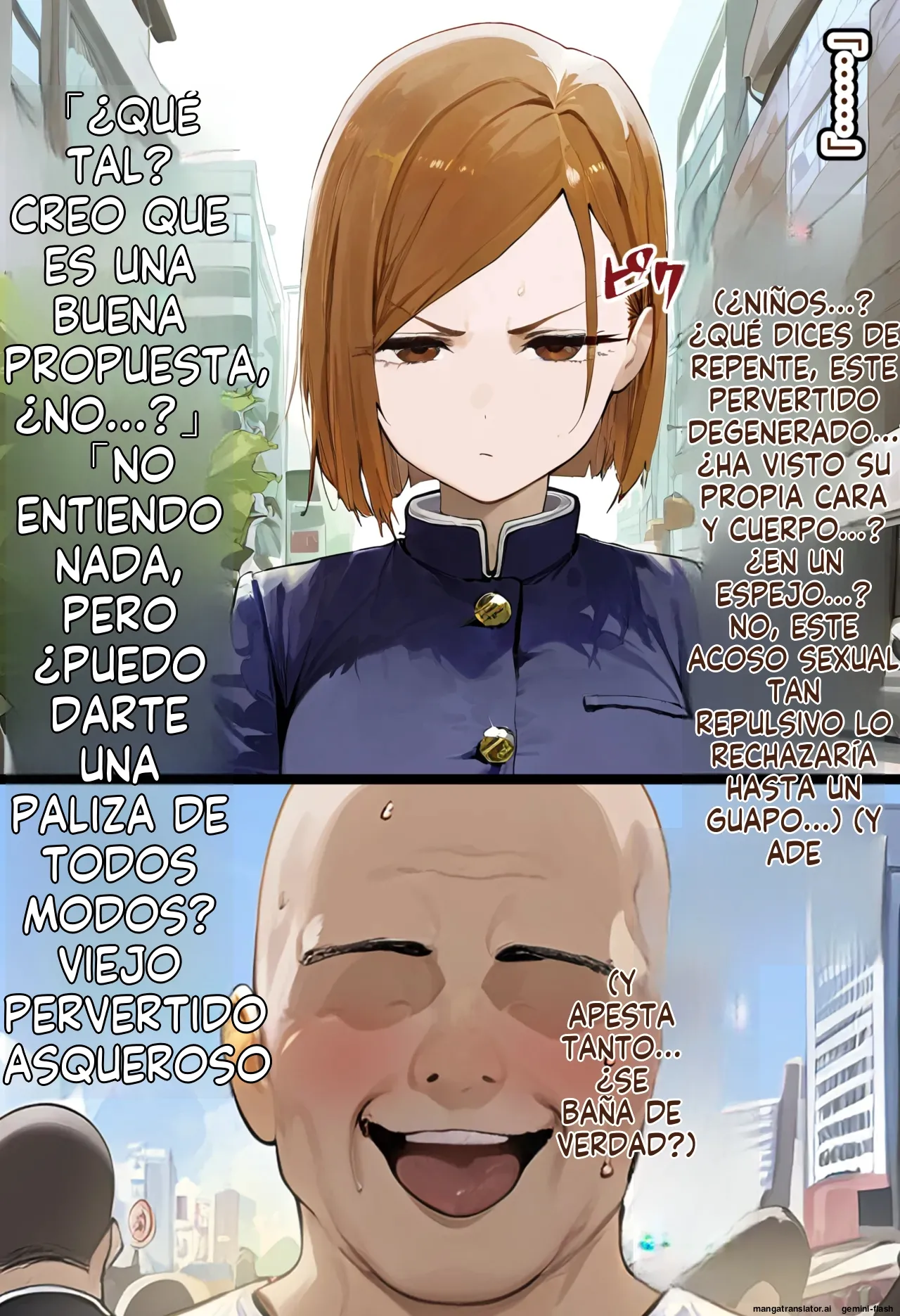 Otokomasarina tsuyoki bishojo kugisaki nobara-chan wa haramase ojisan no dekamarafakku de soku haiboku!  MTL page 9 full