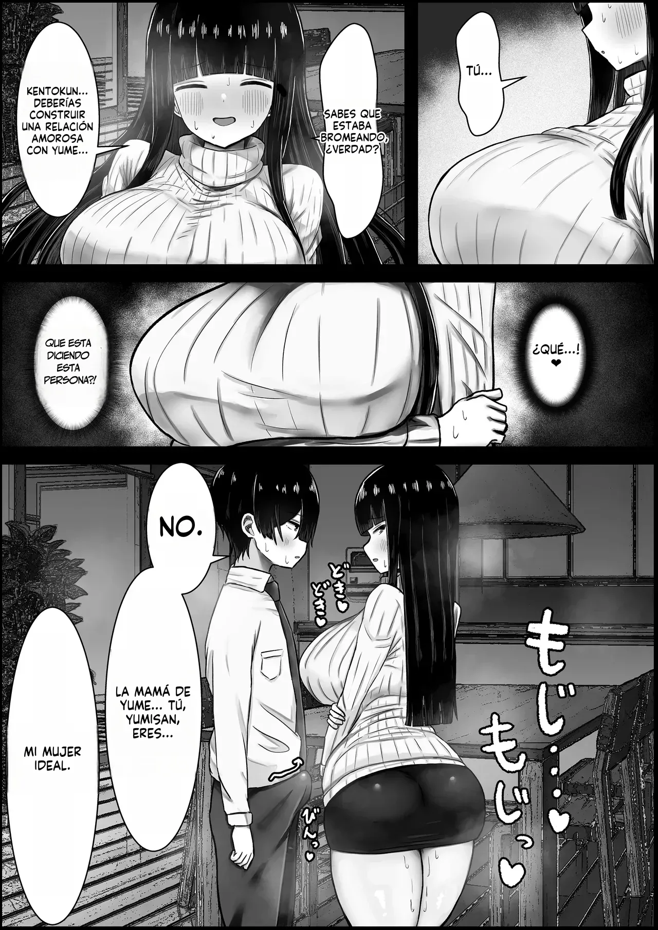 Boku wa Kanojo no Okaa-san ni Koi o Suru｜Me Enamoré de la Madre de Mi Novia page 11 full