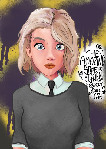 [DBX] Gwen Stacy / Spider-Gwen cover