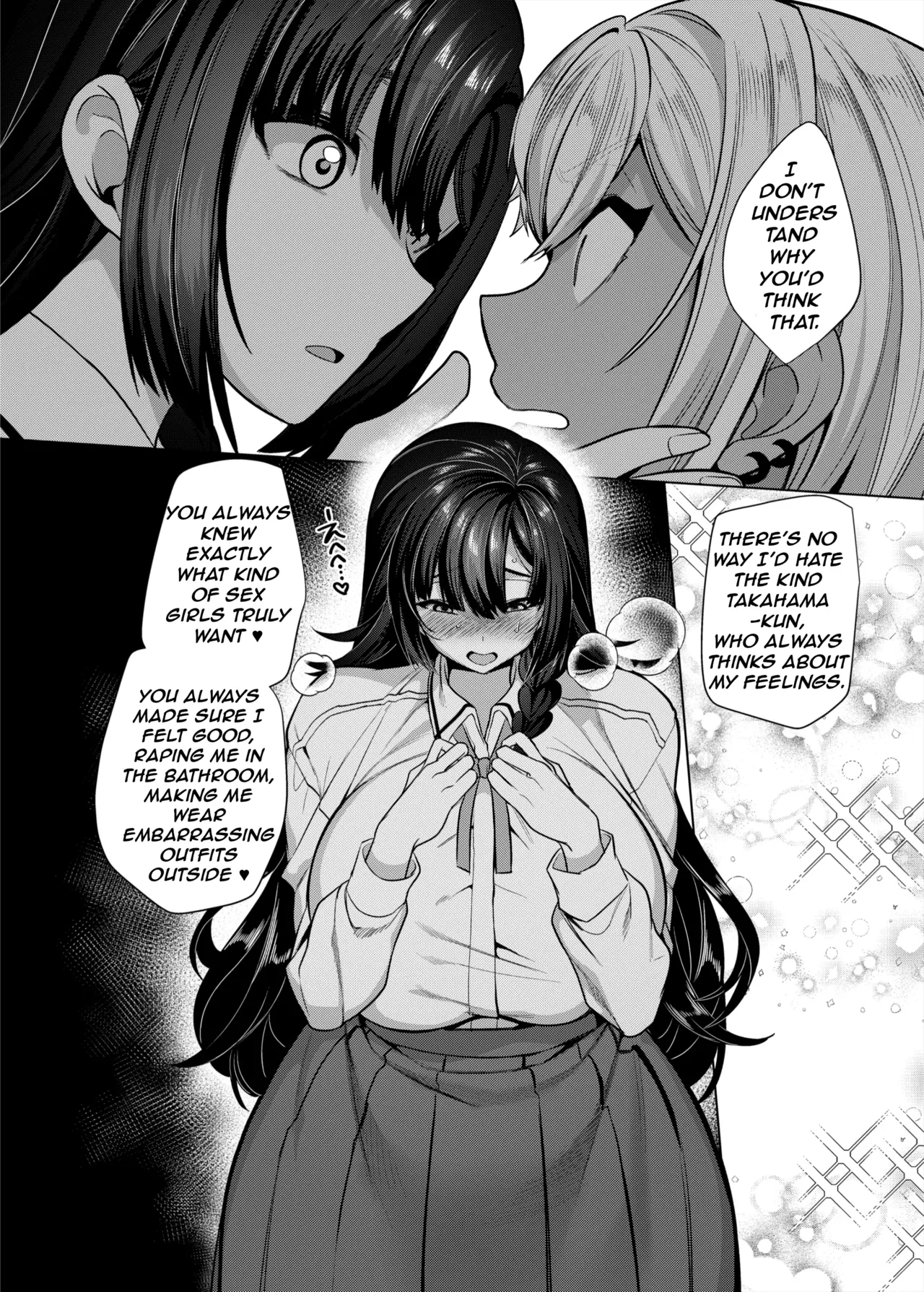 Takahama-kun  is at the Mercy of his Masochistic Girlfriend page 11 full