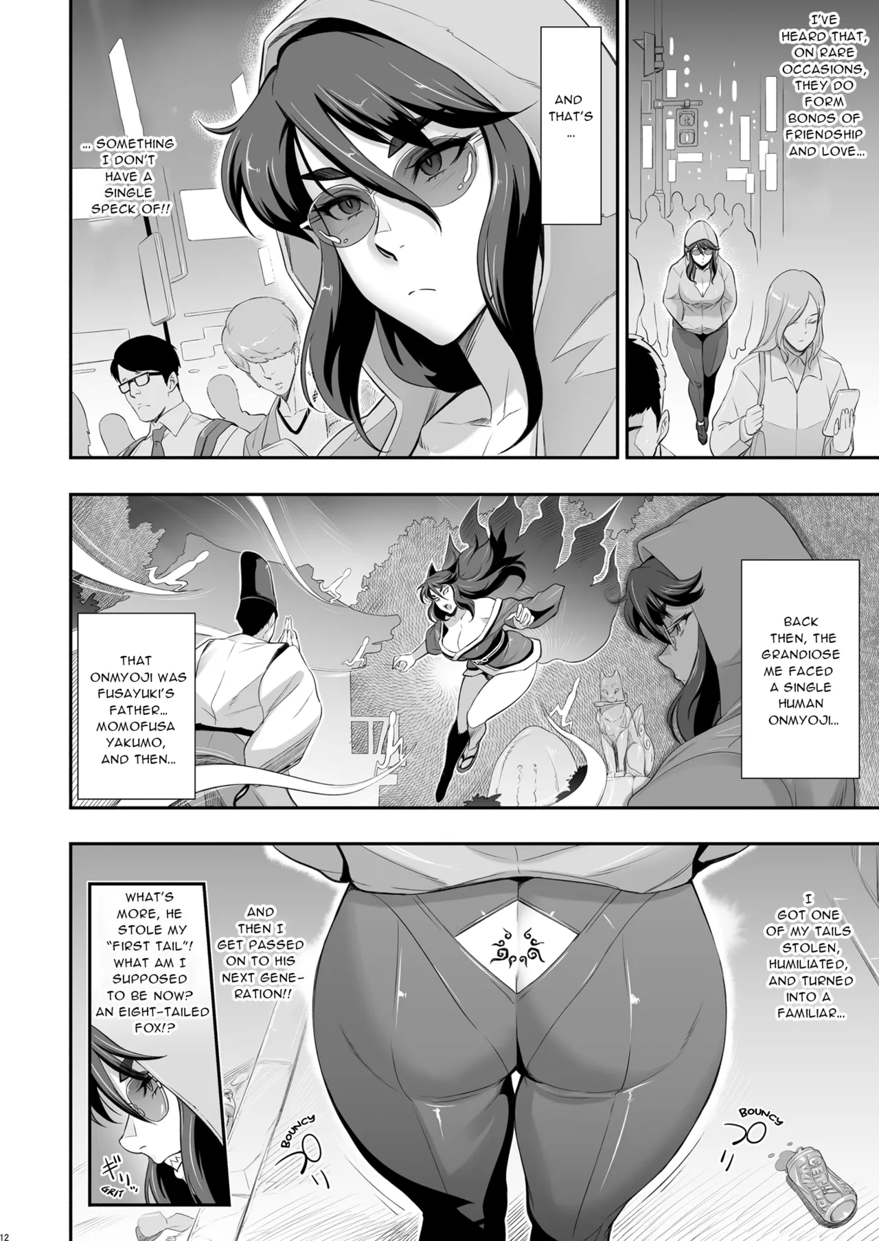 Nihon Tsuntsun Futanari Youko o Butabuta ni Shitsukechau Ohanashi page 12 full