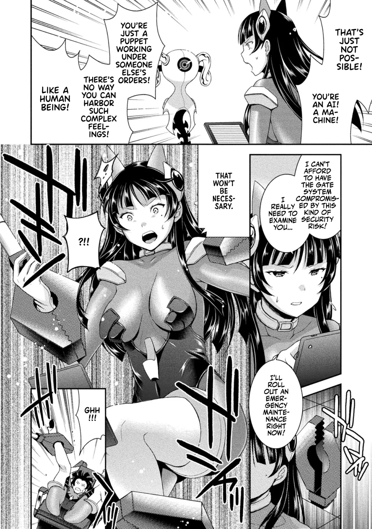 Jutai e Itaru Kikaikan Shikou no Kiroku | Records of Being Fucked Hard by a Machine! page 12 full