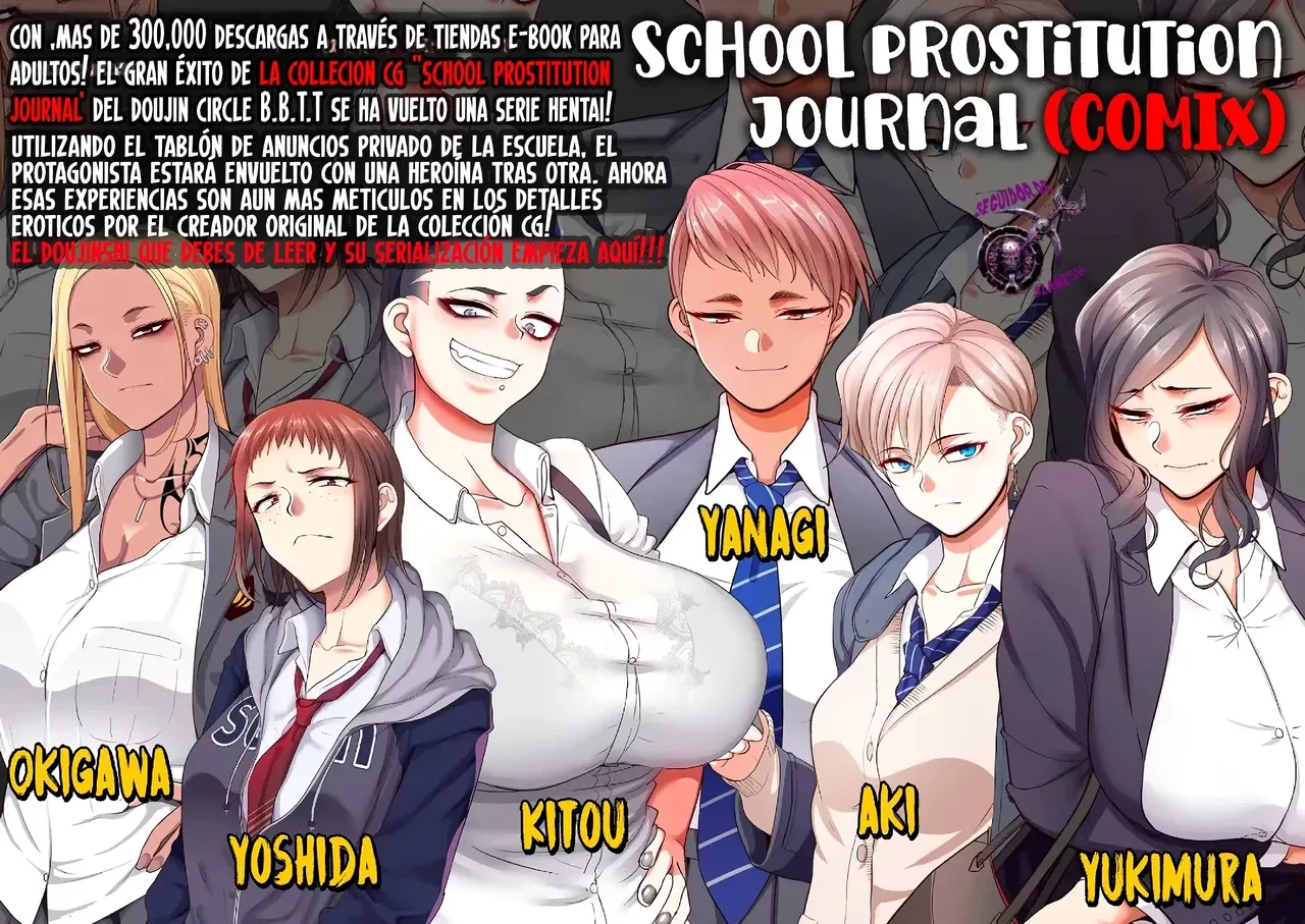 Gakuen Suppo Nikki  dai 1-wa to 4-wa ~Kuro Gal Yankee Okigawa-hen kara Saikyou Yankee Kitou-hen~｜Tablón de Anuncios de Prostitución Escolar  Capítulos 1 al 4 ~Desde La Delincuelte Kuro Gyaru, Okigawa hasta La Delincuente más Terrorífica, Kitou~ page 2 full