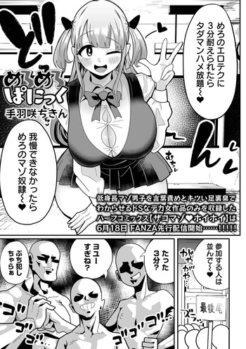 [Tebasaki Chikin] meromeropanikku cover