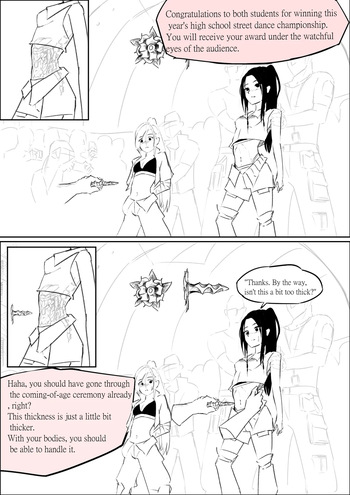 (R-18G)[ーYuna かみしろ(Pixiv)] High School Dance Competition Winners (English) cover