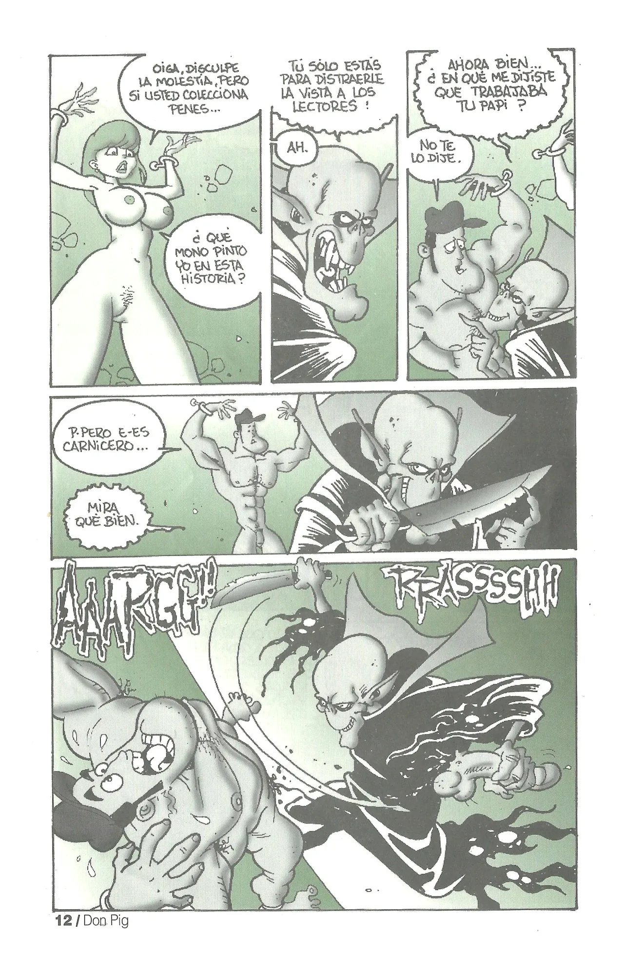 DON PIG COMIX  - 12 suplemento de la Revista 100% page 11 full