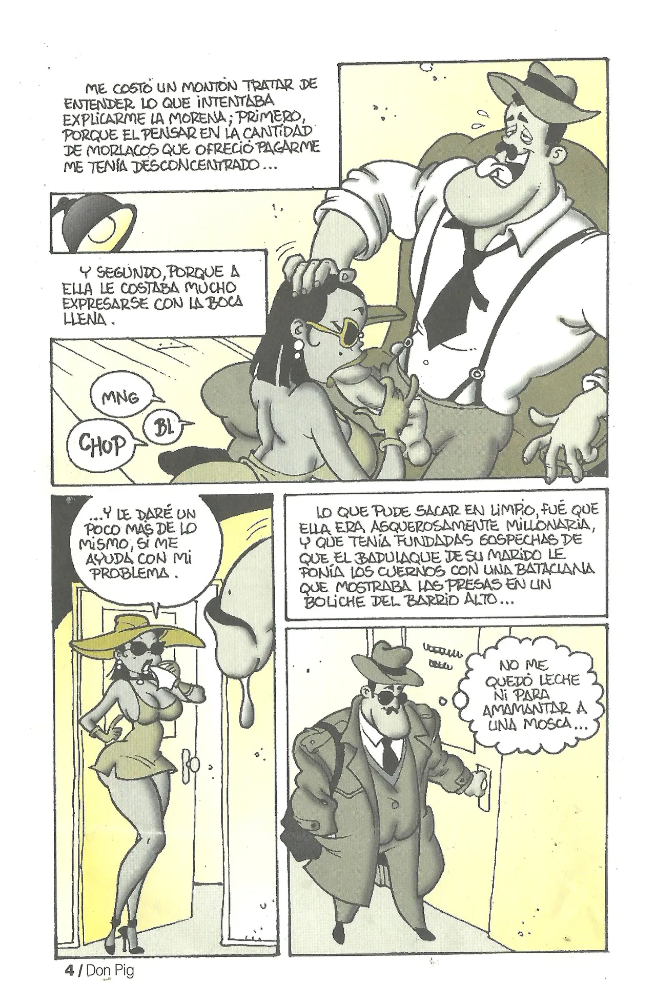 DON PIG COMIX  - 12 suplemento de la Revista 100% page 3 full