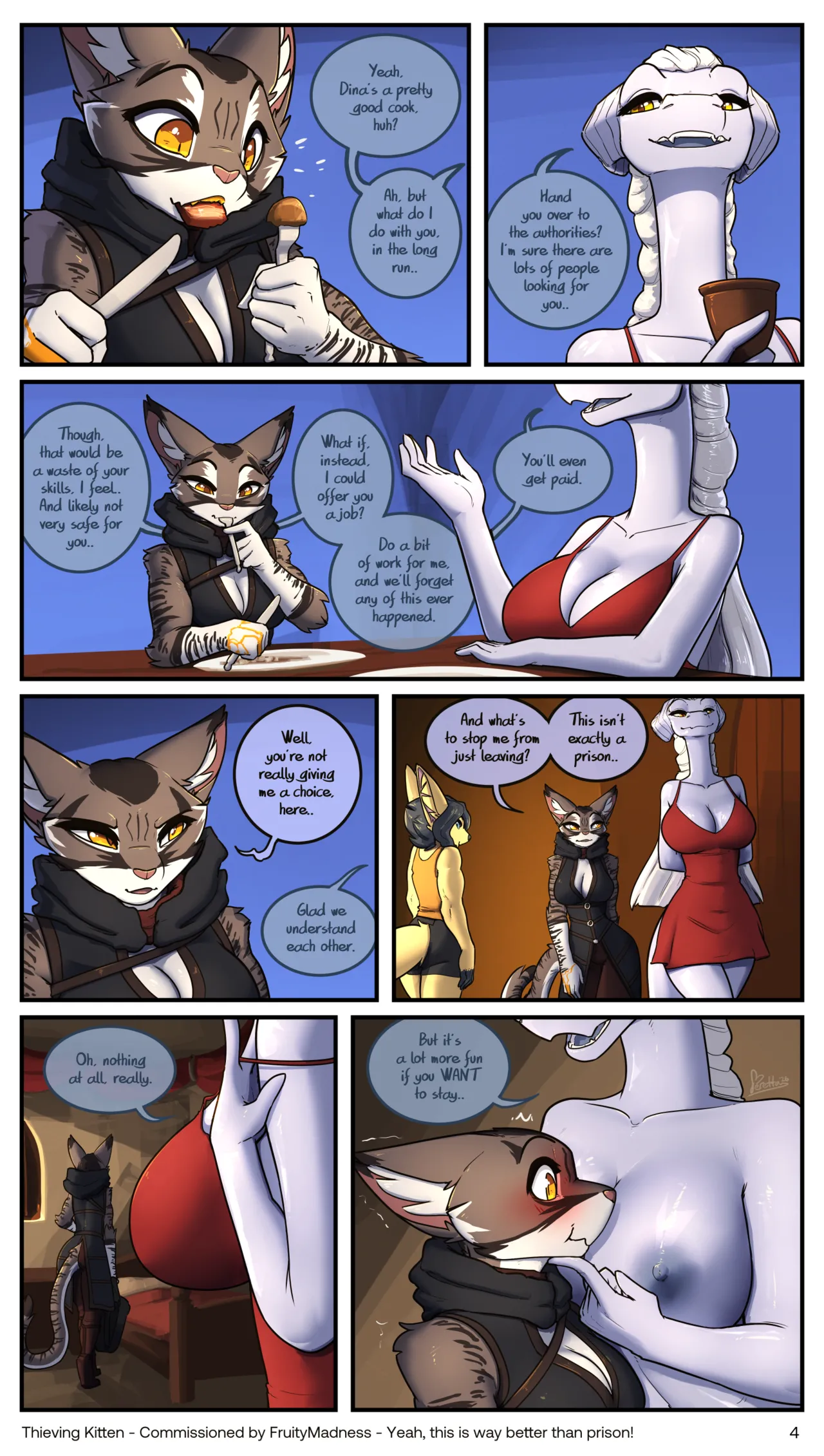Thieving Kitten page 4 full