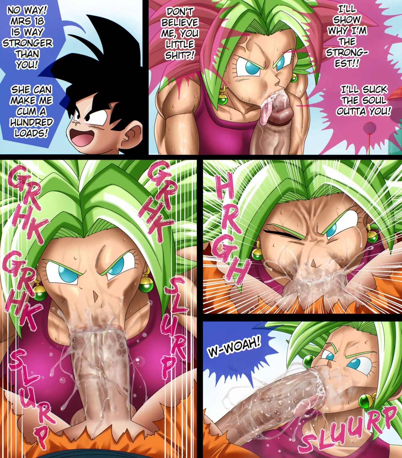 Goten vs Kefla page 7 full