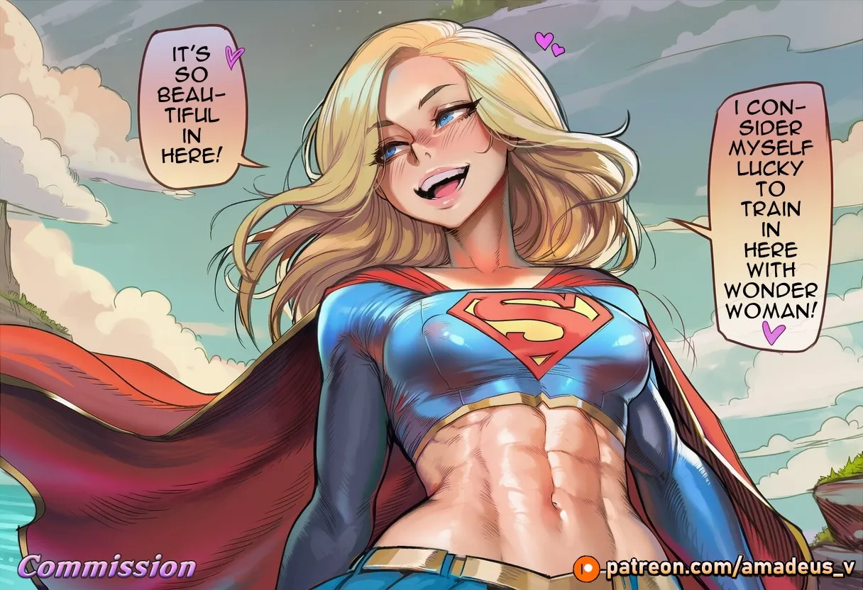 WonderWoman x Supergirl: a Perfect Mother page 2 full