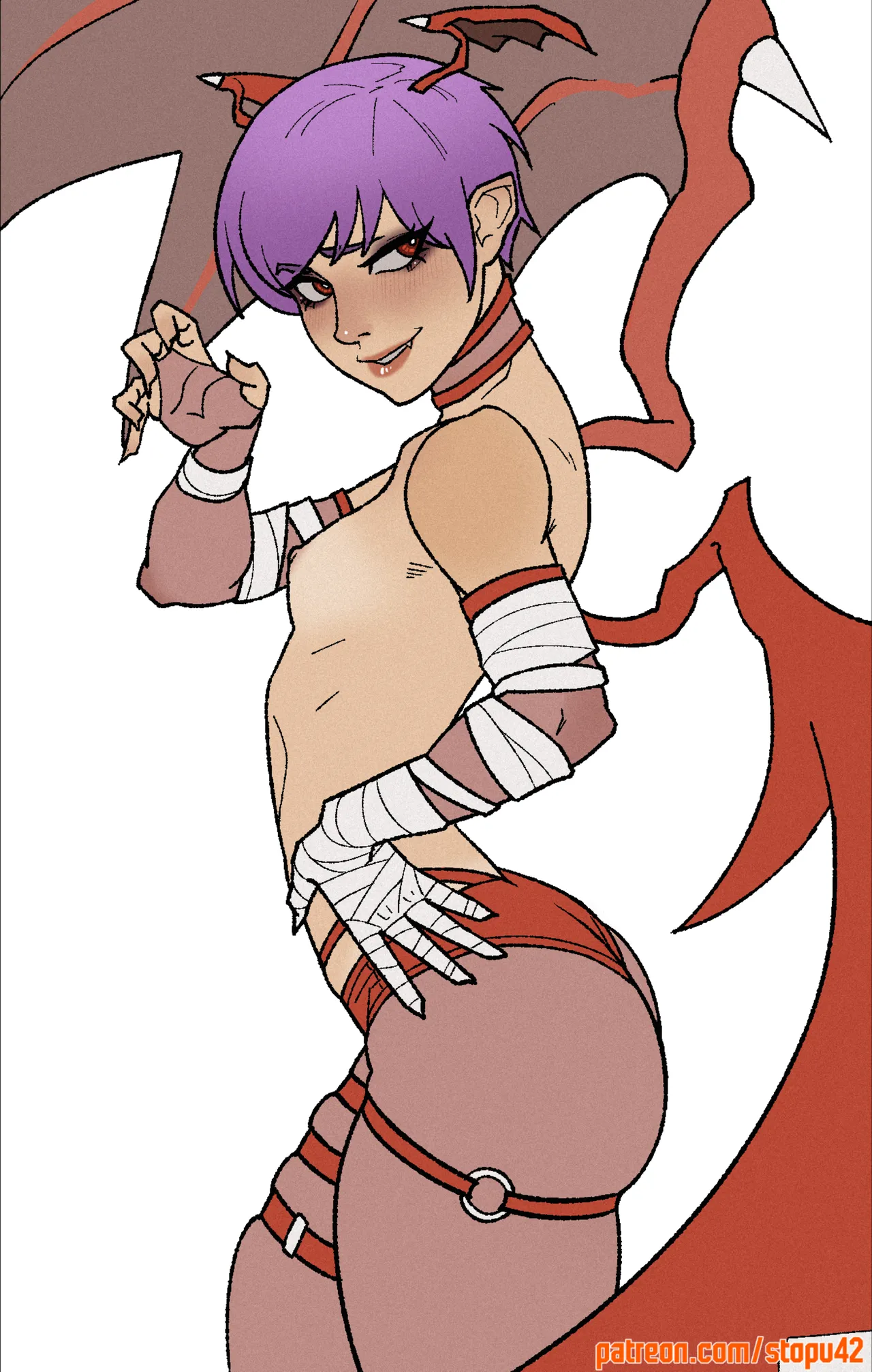 Blonde Blazer, Cammy White, Lilith Aensland, Magik, Nemona and Raven page 10 full