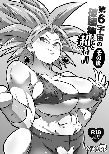 [Yuzuponz (Rikka Kai)] Dai 6 Uchuu no Hakaishin-tachi to Chou Tokkun Sonogo (Dragon Ball Super) [Digital] cover